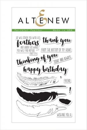 Altenew Faithful Feather Stamp Set