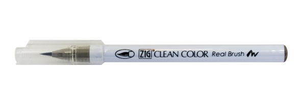 Zig Clean Color Real Brush Mid Gray