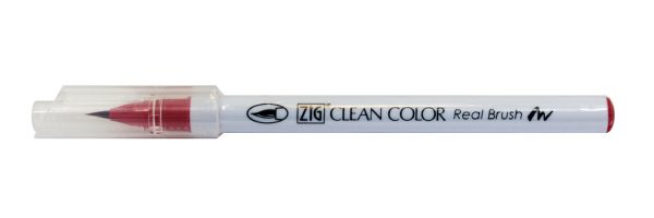 Zig Clean Color Real Brush Wine Red