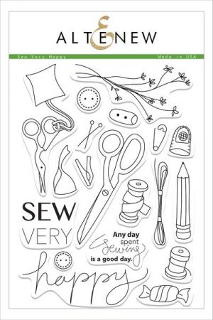 Altenew Sew Very Happy Stamp Set