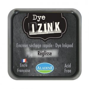 Izink Dye Based Stamp Pad - Reglisse - Licorice