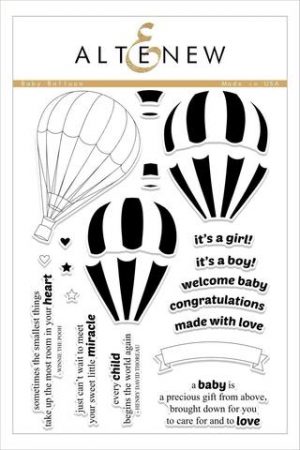 Altenew Baby Balloon Stamp Set