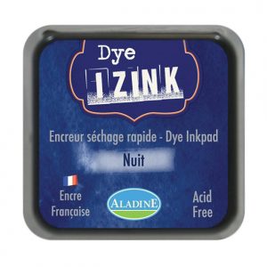 Izink Dye Based Stamp Pad - Nuit - Night