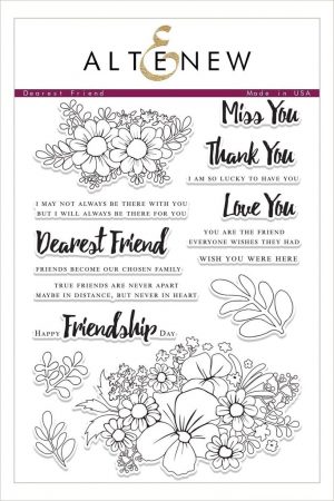 Altenew Dearest Friend Stamp Set