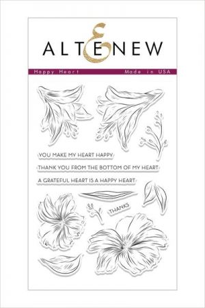 Altenew Happy Heart Stamp Set