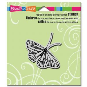 Stampendous Cling Rubber Single Butterfly