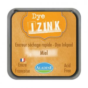 Izink Dye Based Stamp Pad -Miel - Honey