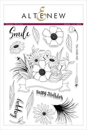 Altenew Happy Blooms Stamp Set