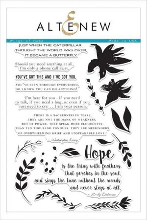 Altenew Wings Of Hope Stamp Set