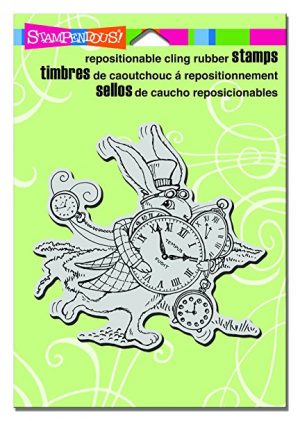 Stampendous Cling Rubber  Hare in A Hurry