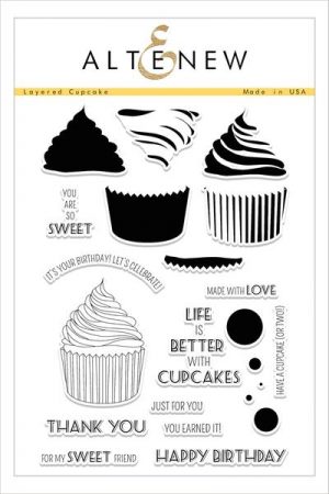 Altenew Layered Cupcake Stamp Set