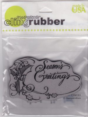 Stampendous Cling Rubber Classic Greetings