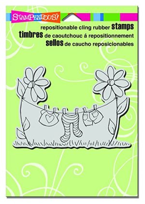 Stampendous Cling Rubber Clothesline