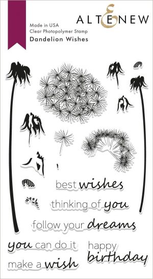 Altenew Dandelion Wishes Stamp Set