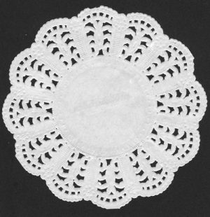 Paper Doily White 4 inch