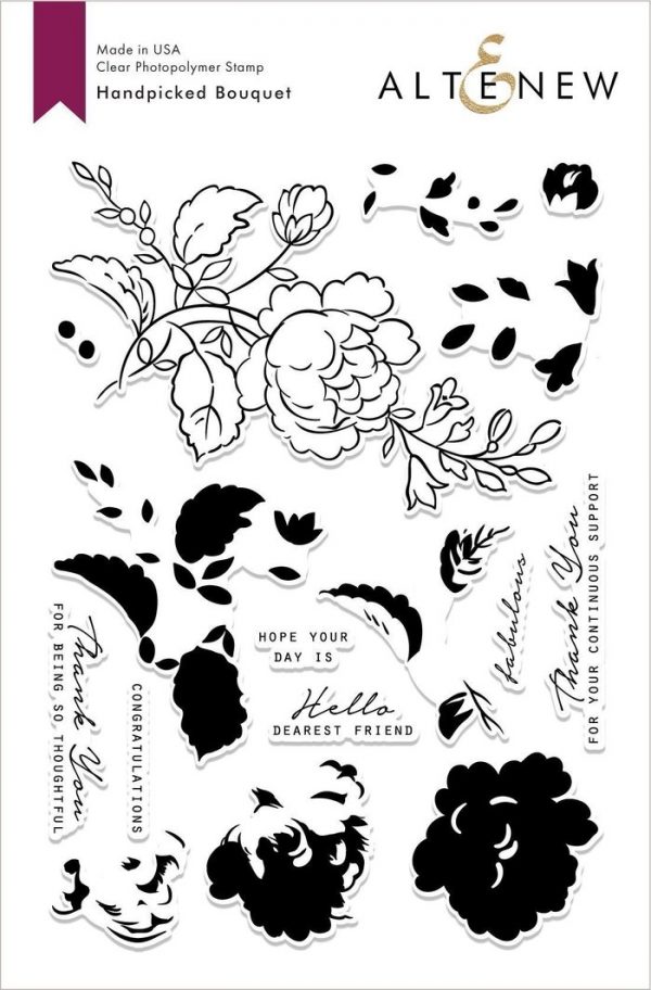 Altenew Handpicked Bouquet Stamp Set