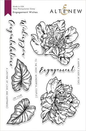 Altenew Engagement Wishes Stamp Set