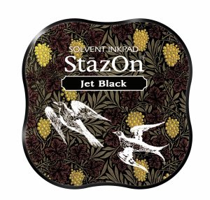 StazOn Midi Jet Black Ink Pad