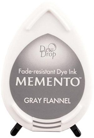 Memento Dew Drop Ink Pad Gray Flannel