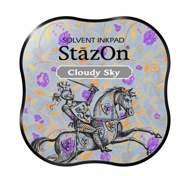 StazOn Midi Cloudy Sky Ink Pad