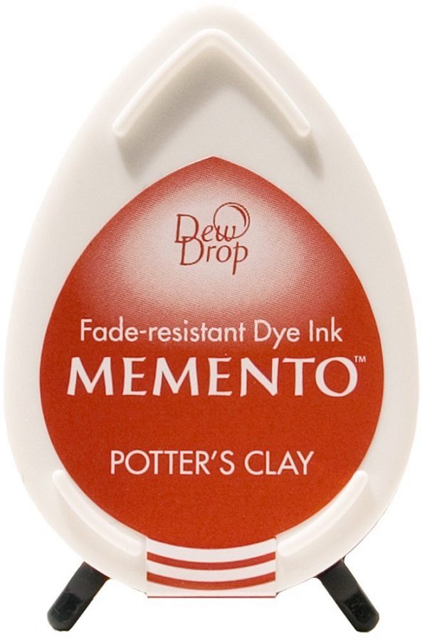 Memento Dew Drop Ink Pad  Potters Clay