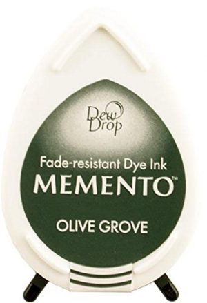 Memento Dew Drop Ink Pad  Olive Grove