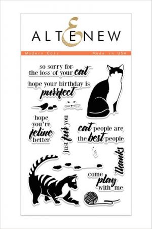 Altenew Modern Cats Stamp Set