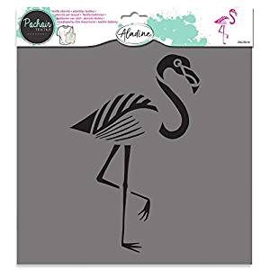 Aladine Textile Stencil Flamingo