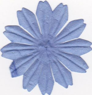 Paper Flower Petal Blue