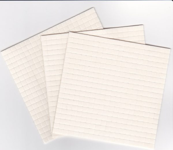 Foam Pads Tripel Pack 5mm x 5mm x 1mm