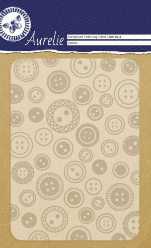 Aurelie Background Embossing Folder Buttons