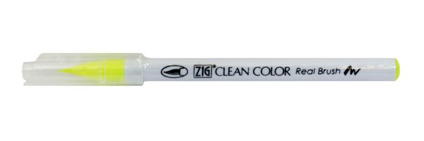 Zig Clean Color Real Brush Fluorescent Yellow