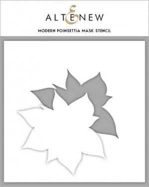 Altenew Modern Poinsettia Mask Stencil