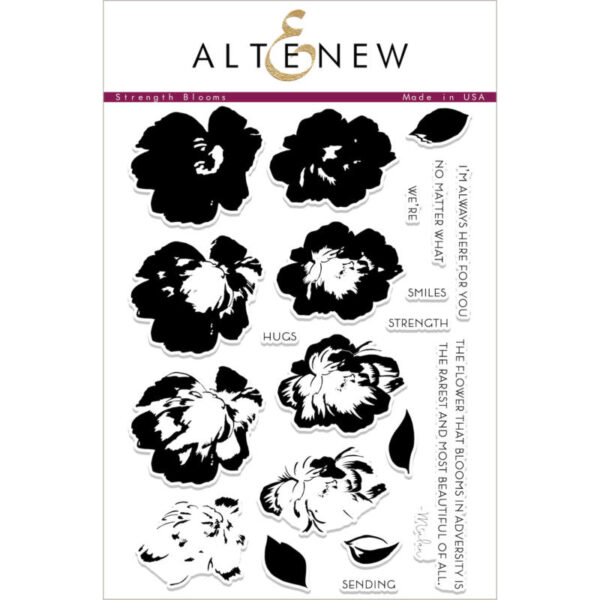 Altenew Strength Blooms Stamp & Die Set