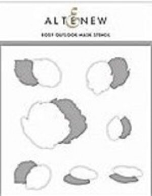 Altenew Rosy Outlook Mask Stencil