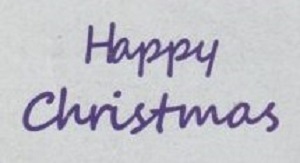 PCD005 ~ HAPPY CHRISTMAS ~ CUTTING DIE ~ Presscut by Crafts Too