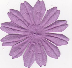 Paper Flower Petals - Purple