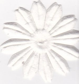 Paper Flower Petals - White